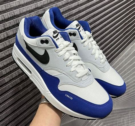 nike air max dames wit royal blauw|nike air max 1.